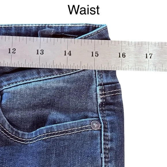 Buffalo David Bitton Misha Mid Rise Jeans Tag 10/30 Women's Measures 31x27.5 - Picture 13 of 15